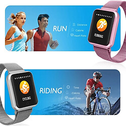 Avis Wewoo Bracelet connecté P68 Smart Watches Moniteur de fréquence cardiaque Tracker de l'activité de la pression artérielle