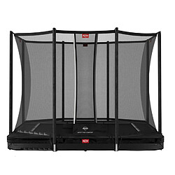 BERG Trampoline Ultim Favorit Inground 280 Cm Blackavec Filet de securité Comfort