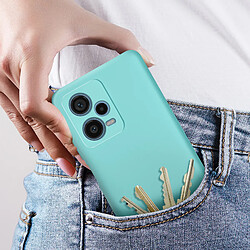 Avizar Coque pour Xiaomi Redmi Note 12 Pro Semi-rigide Soft-touch Fast Cover Turquoise pas cher