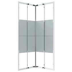 Avis vidaXL Cabine de douche ESG 80x80x180 cm