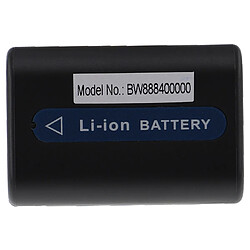 Vhbw EXTENSILO 1x Batterie remplacement pour Sony NP-FM30, NP-FM50, NP-FM70, NP-FM55H pour appareil photo, reflex numérique (1600mAh, 7,4V, Li-ion)