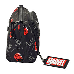 Trousse d'écolier Spiderman Hero Noir (20 x 11 x 8.5 cm)