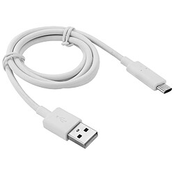 Avis Wewoo Câble blanc pour Samsung Galaxy S8 et S8 + / LG G6 / Huawei P10 P10 Plus / Xiaomi Mi6 Max 2 autres Smartphones 1m USB 2.0 vers USB-C / Type-C 3.1 Câble,