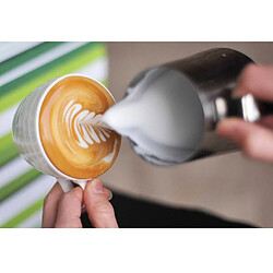 Acheter Lait en laiton à l'espresso en acier inoxydable lait de vapeur lait cru jarre 1000ml