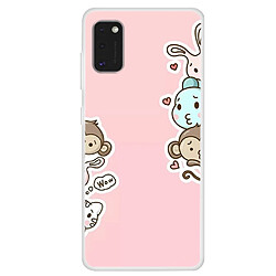 Coque en TPU impression de motifs souple singe pour votre Samsung Galaxy A41 (Global Version)