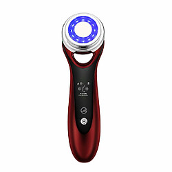 Justgreenbox Face Lifting Heat Red Blue Light Cleaner Deep Cleansing Home Skin Care Beauty Instrument Device, 52.48-175