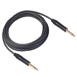 Acheter Jack Audio 6,35 Mm Mâle à Mâle Pour Amplificateur De Mixage De Guitare Noir 3 M