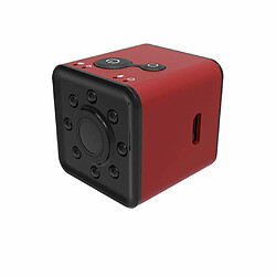 Chrono WiFi Mini caméra Espion sans Fil Caméscope Micro Cam DVR enregistreur vidéo DV étanche Sports de Plein air-Rouge