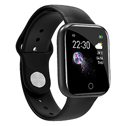 Wewoo Bracelet connecté Smartwatch I5 de 1,3 pouces avec écran couleur IPSrappel des appels de soutien / surveillance de la fréquence cardiaque / du sommeil / rappel sédentaires / Oxymètre noir