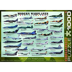 Acheter Puzzle davions de guerre modernes Eurographics (1000 piAces)