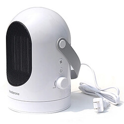 Avis Wewoo Chauffage électrique 600W hiver mini chauffe ventilateur secouant la tête de bureau radiateur ménage économie d'énergie, prise britannique (blanc)