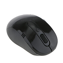 Souris optique de jeu souris optique sans fil 2.4ghz pour pc de bureau noir