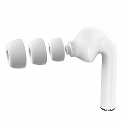 Paris Prix Écouteurs Sans Fil Earbox Pro Induction 6cm Blanc pas cher