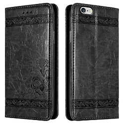 Cadorabo Etui iPhone 6 PLUS / 6S PLUS en Noir Coque