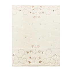 Vidal Tapis de couloir en laine 290x81 beige Darya pas cher