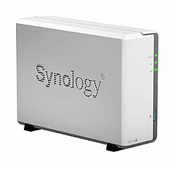 Synology DS120j Serveur NAS 3To 1 Baie 5900tr/min Serial ATA 600 USB 2.0 Blanc