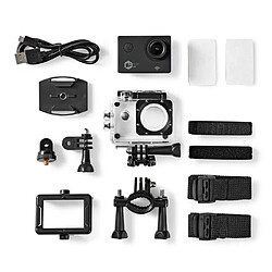 NEDIS Caméra sport 4K Type GOPRO 16 MPixel Support Étanche 30.0 m 90 min Wi-Fi pour: Android™ / IOS