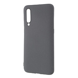 Coque en TPU anti-empreinte digitale mate double face gris pour votre Xiaomi Mi 9