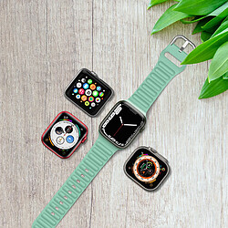 Avizar Bracelet pour Apple Watch 41mm / 40mm / 38 mm Silicone Ajustable Turquoise pas cher