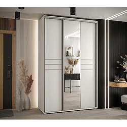 Abiks Meble Armoire Davos 11 À Portes Coulissantes 235,2/150/45 3 Portes