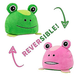 Universal Poupée mignonne réversible retourner le jouet en peluche un jouet en peluche avec des expressions double face et une relaxation