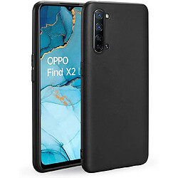 Coque Silicone Couleur Noir + 2 Verres Trempes Pour Oppo Find X2 Lite Little Boutik®