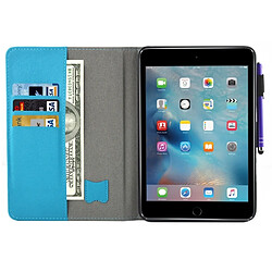 Acheter Wewoo Smart Cover pour iPad mini 4/3/2/1 Lèvres et Feuilles Motif Horizontal Étui en cuir Flip avec support portefeuille fentes cartes fonction veille / réveil fente stylo