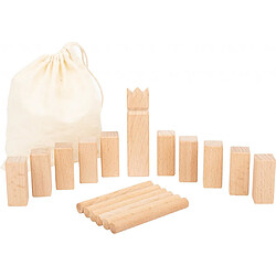 Small Foot Jeu de voyage Jeu des Vikings Kubb