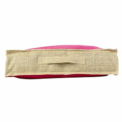 Paris Prix Coussin de Sol Jute Belita 45x45cm Framboise