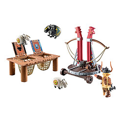 Playmobil® Dragons Gueulfor avec baliste lance-mouton