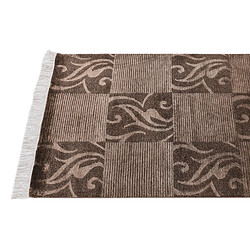 Acheter Vidal Tapis de couloir en laine 396x79 brun Darya