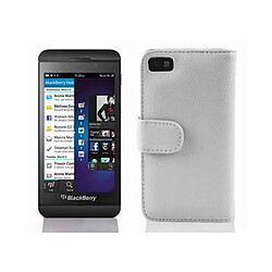 Cadorabo Coque Blackberry Z10 Etui en Blanc