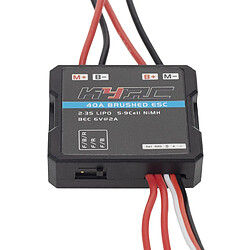 Avis Régulateur de vitesse électronique 40A esc brushless