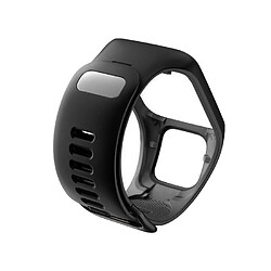 Avis Bracelet de remplacement en Silicone compatible pour TomTom Runner 3 Cardio + Music Noir