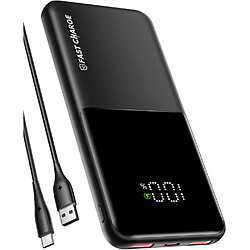 SANAG Power Bank 10000Mah, 22.5W Pd & Qc Charge Rapide Batterie Externe With Usb C Input & Output, Led Affichage Batterie Portable Compatible Avec Iphone, Smartphone, Tablet