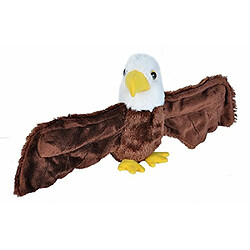 Wild Republic Huggers Pygargue A tAte blanche en peluche, bracelet Slap, animal en peluche, jouets pour enfants, 20,3 cm