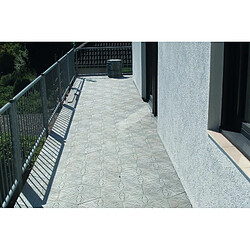 Avis Jardinex Dalle hexagonale c... - Gris beton