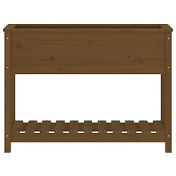 Acheter vidaXL Jardinière et étagère Marron miel 111,5x34,5x81 cm Bois de pin