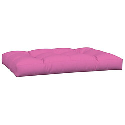 Acheter vidaXL Coussins de palette lot de 7 rose tissu