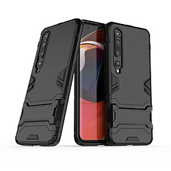 Coque en TPU 2 en 1 avec béquille noir pour votre Xiaomi Mi 10