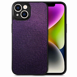 Coque en TPU + PU antichoc, découpe précise pour votre iPhone 14 - violet