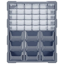 Acheter vidaXL Organisateur multi-tiroirs avec 39 tiroirs 38x16x47 cm