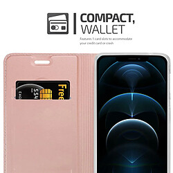 Cadorabo Coque iPhone 12 / 12 PRO Etui en Rose pas cher