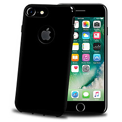 Coque en silicone pour iPhone 7 noire