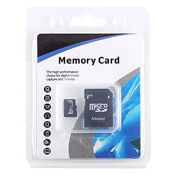 Wewoo Carte Micro SD mémoire SD (TF) 64 Go grande vitesse de classe 10 Taiwan (capacité réelle 100%) pas cher