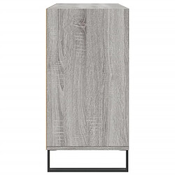 Acheter vidaXL Buffet sonoma gris 103,5x35x70 cm bois d'ingénierie