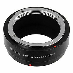 Fotodiox Miranda-FujiX-Pro Adaptateur Monture pour Miranda Objectif/Fujifilm X-Caméra Noir