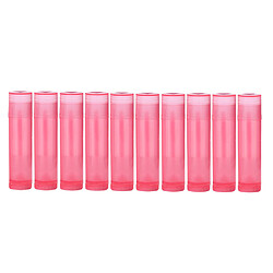 10x 5G Tubes vides de rouge à lèvres Brillant à lèvres rechargeable Bouteilles Flacons Rose Rouge