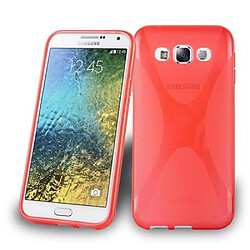 Cadorabo Coque Samsung Galaxy E5 Etui en Rouge