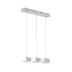 Luminaire Center Suspension Seth Acrylique,alliage métallique Chrome